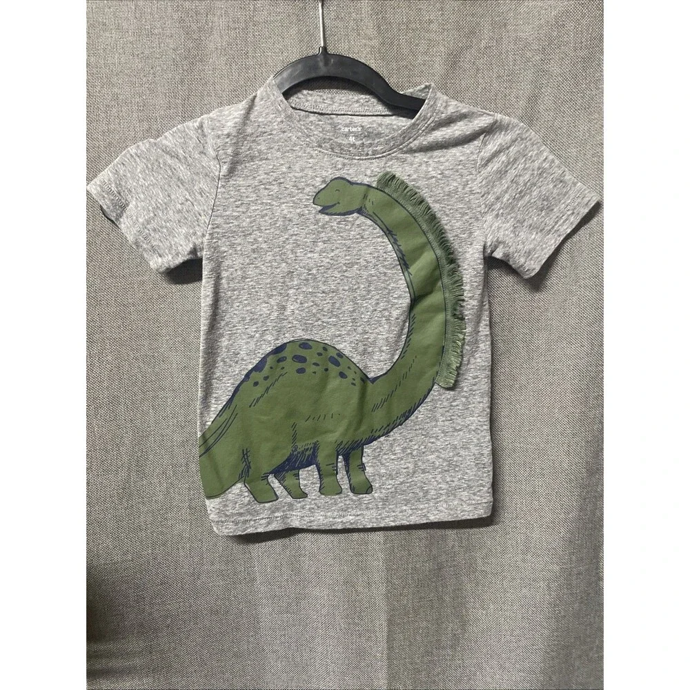 CARTERS Just One You Dinosaur Unisex Cotton Tshirt Tee Size 2T PlayCore KidCore